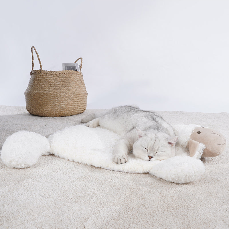 Sheep Design Cat & Dog Calming Bed Mat