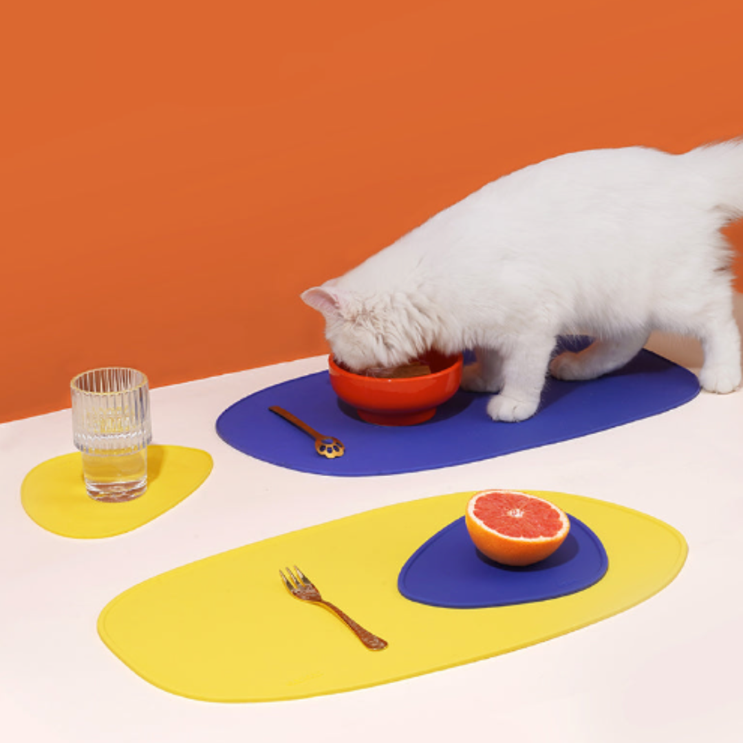 Silicone Abstract Design Cat & Dog Feeding Mat