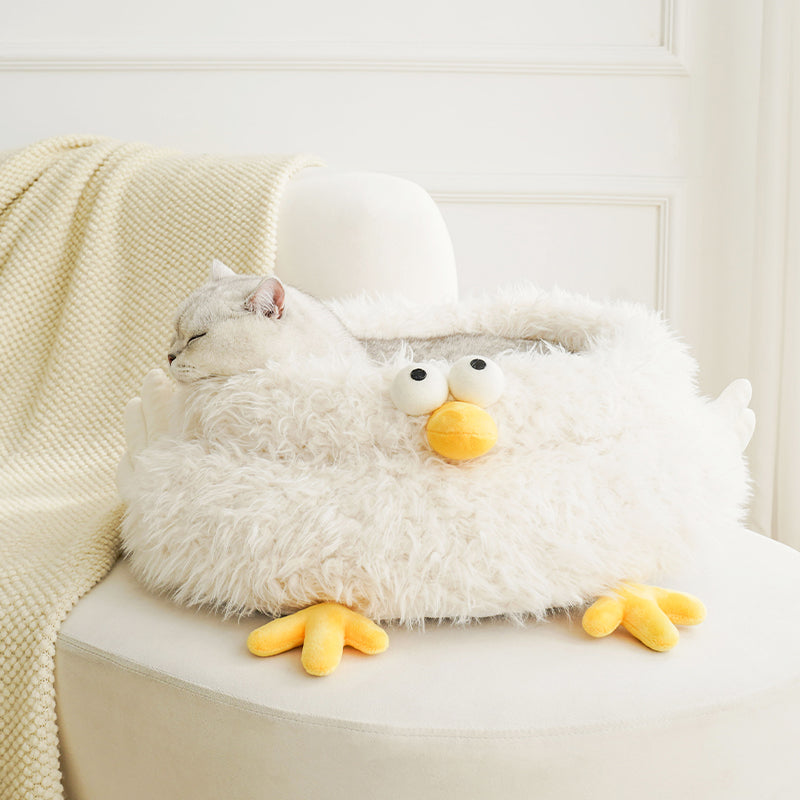 Chicken Cat & Dog Calming Bed