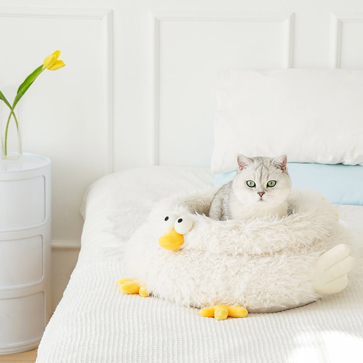 Chicken Cat & Dog Calming Bed