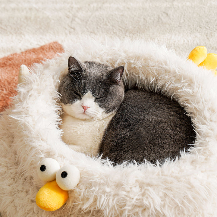 Chicken Cat & Dog Calming Bed